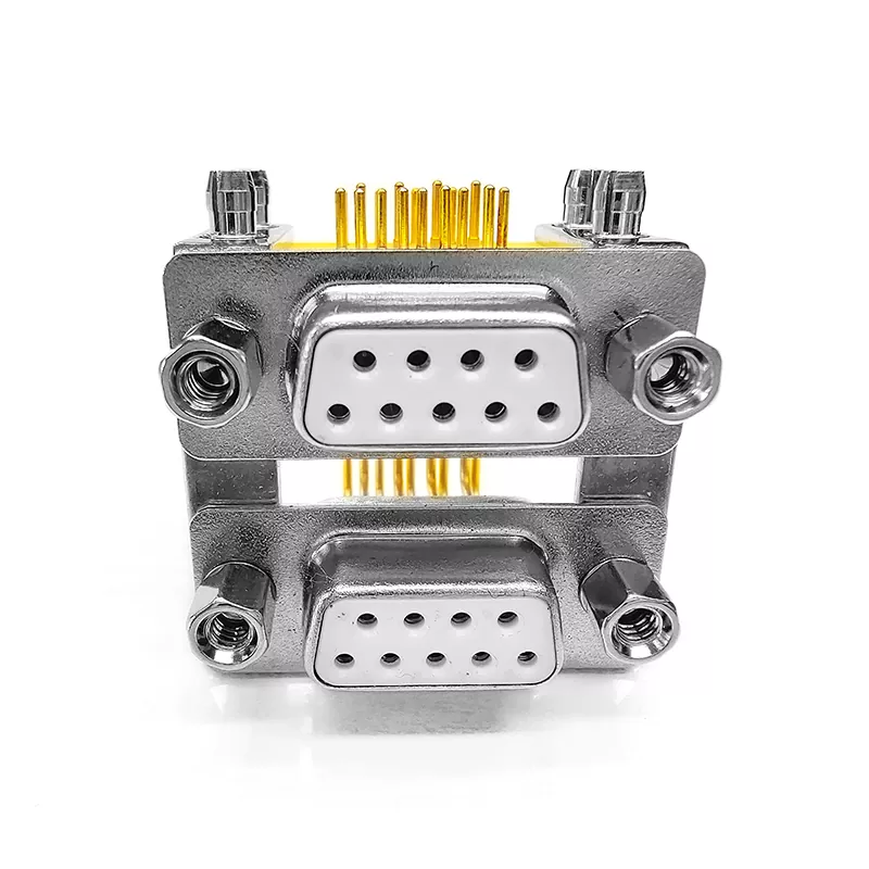 9 Pin Standard Dual Port D Sub Connector är en av de oumbärliga elektroniska komponenterna